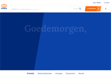 Tablet Screenshot of knwu.nl